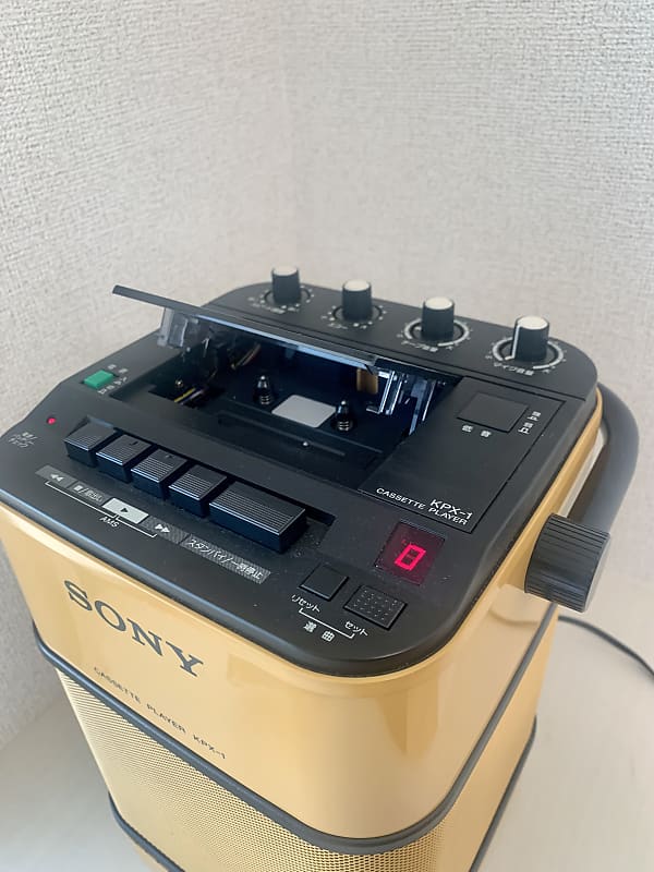 Rare】Sony KPX-1 Old Cassette Player Pop | Reverb