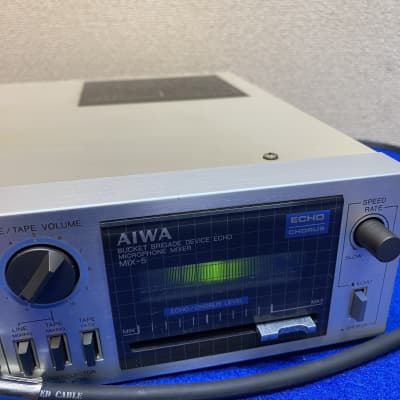 Freaky Aiwa MIX-5 BBD echo/chorus mixer with a dazzling light show. Prepare to be mezzmerizzzzed image 9