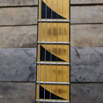 Jackson Kelly KE3M Yellow Pinstriped (limited 50 run) MIJ Japan Electric Guitar w/ Case image 11