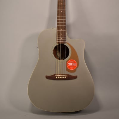 2021 Fender Redondo Player Slate Satin Finish Acoustic Guitar for sale
