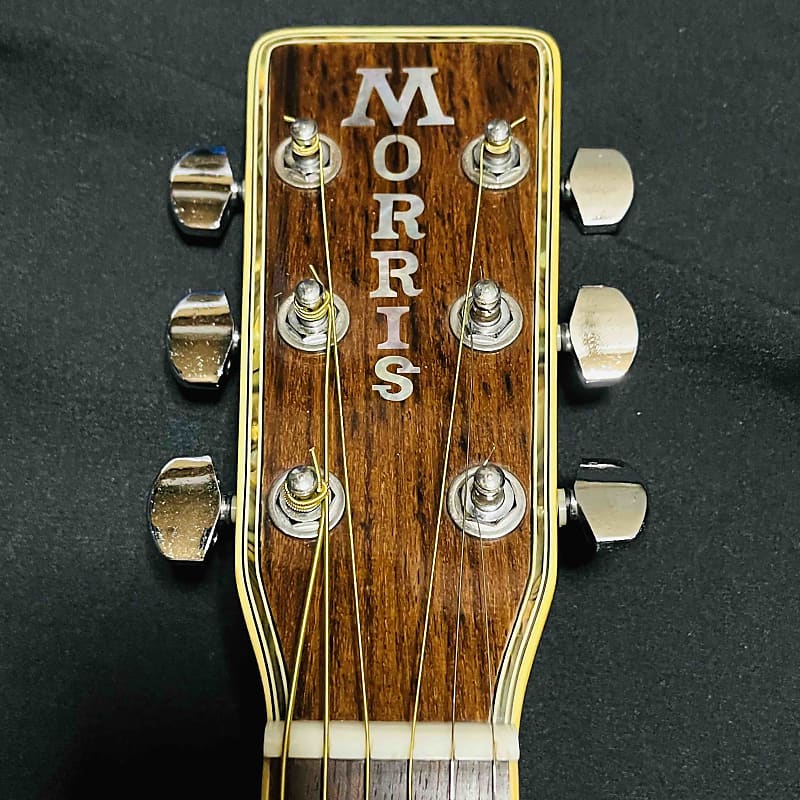 Morris MD-525S Drreadnaught Acoustic Guitar | Reverb Belgium