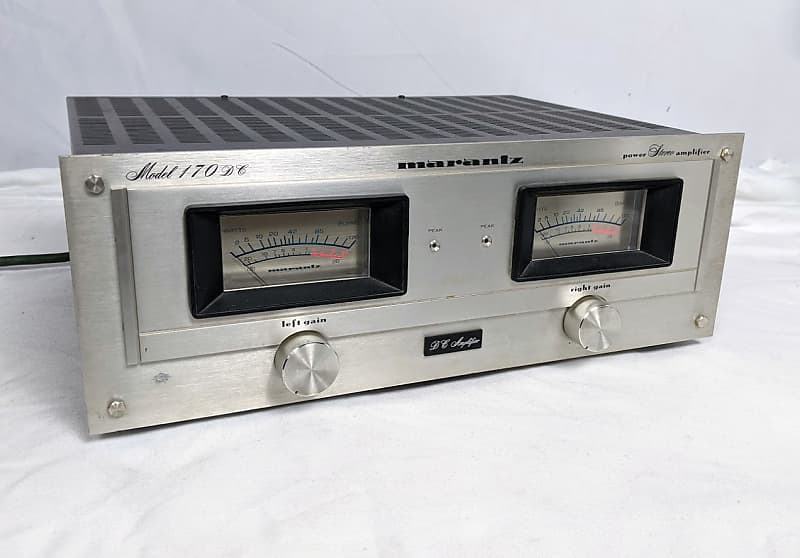 Vintage Marantz 170DC Power Amplifier - Tested & | Reverb Canada