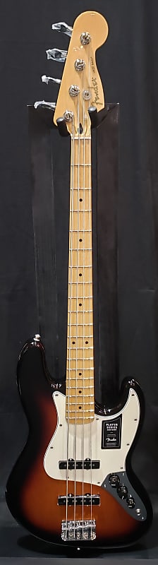 Fender Player Jazz Bass with Maple Fretboard 2022 3-Tone Sunburst image 1
