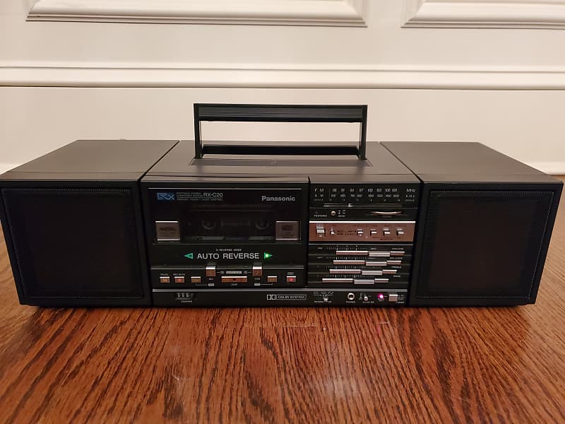 Panasonic RX-C20 portable stereo component stereo Late 1980s