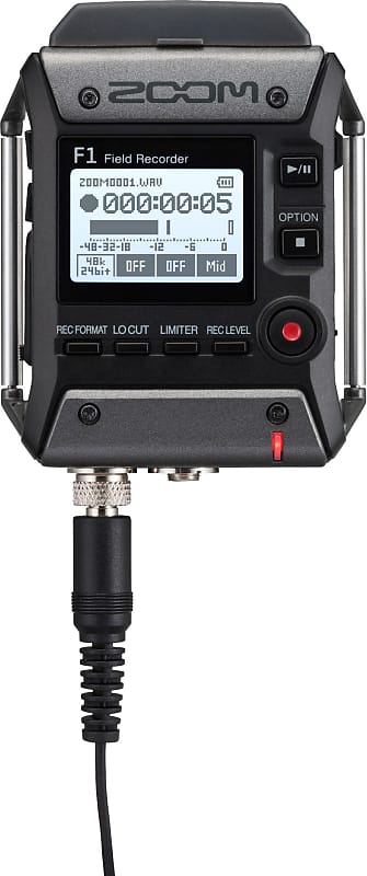 Zoom F1 Field Recorder Lavalier Package image 1