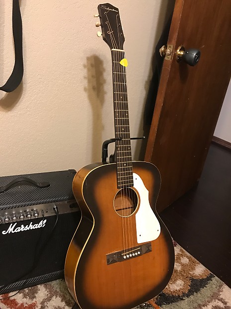 1964 silvertone sales acoustic guitar