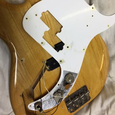 Fender Precision Bass Lefty 1975 Natural image 16