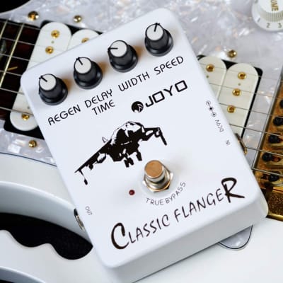 JOYO JF-07 Classic Flanger Pedal Effect Tremulous Vibratos & Chorus Guitar Pedal with BBD Circuit image 1