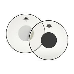 Remo Drumhead Controlled Sound Clear with Black Dot 22" image 1