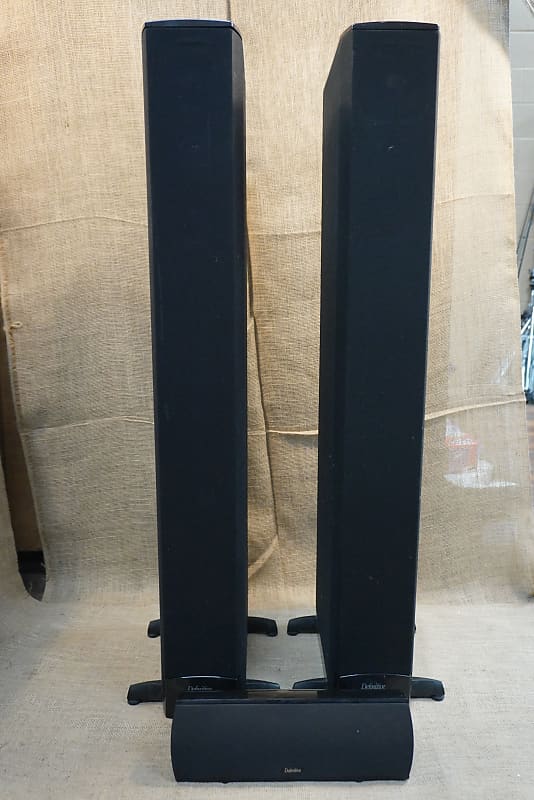 Definitive Technology BP-8060ST Speakers (Pair) &amp; Pro Center 1000  			