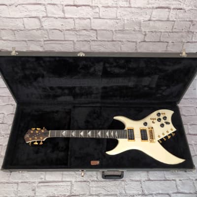 BC Rich USA Bich Supreme Custom Shop 2007 Glitter Rock White 10 String Guitar w/OHSC image 10
