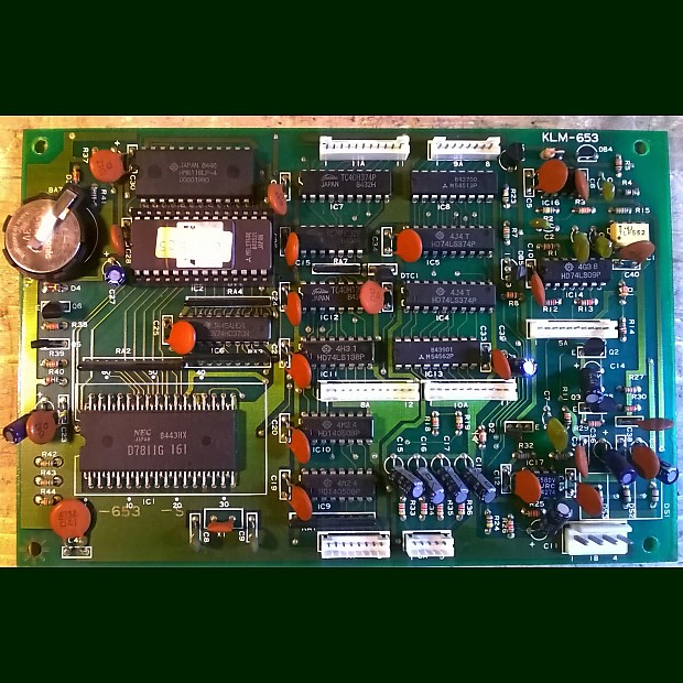 Korg DW 6000  / KLM-653 CPU Board (in working order.) image 1