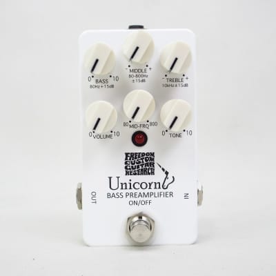 フリーダム　SP-BP-02 Unicorn Bass Preamplifier Freedom Custom Guitar SP-BP-02 Unicorn Bass Preamplifier