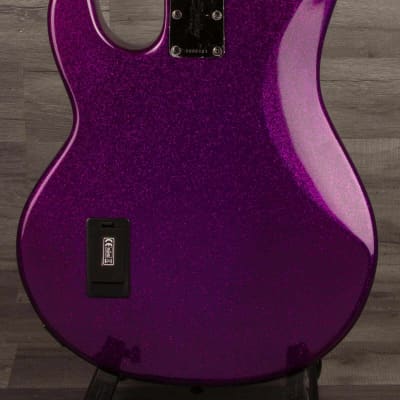 Sterling by Music Man - Stingray Ray 34 Purple sparkle image 9