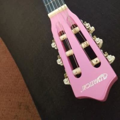 BerkeleyWind Pink 36" Classical Guitar w/ 4 Band EQ image 5
