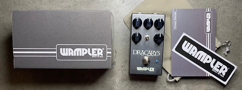 Wampler Dracarys High Gain Distortion Pedal -Killer Stomp Box! (Open) -Express Shipping Included! image 1