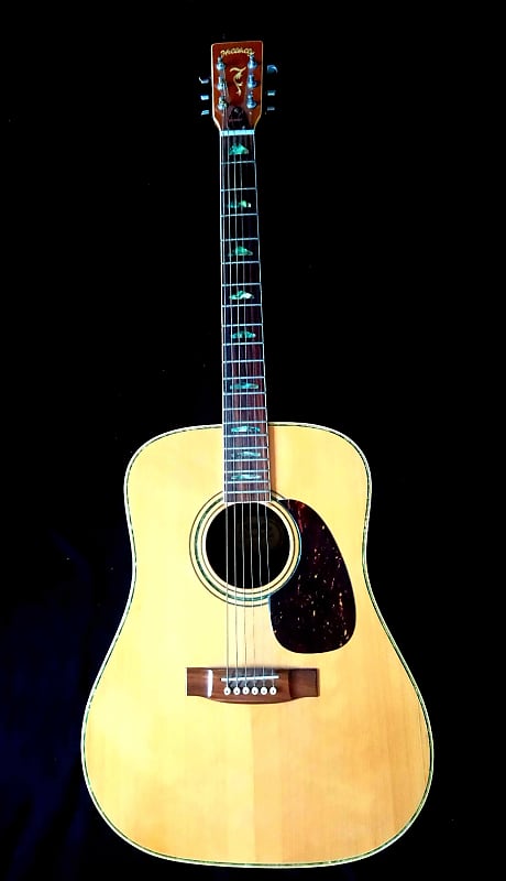 貴重 ハカランダ Hillbilly W-45 日本製 アコースティックギター
