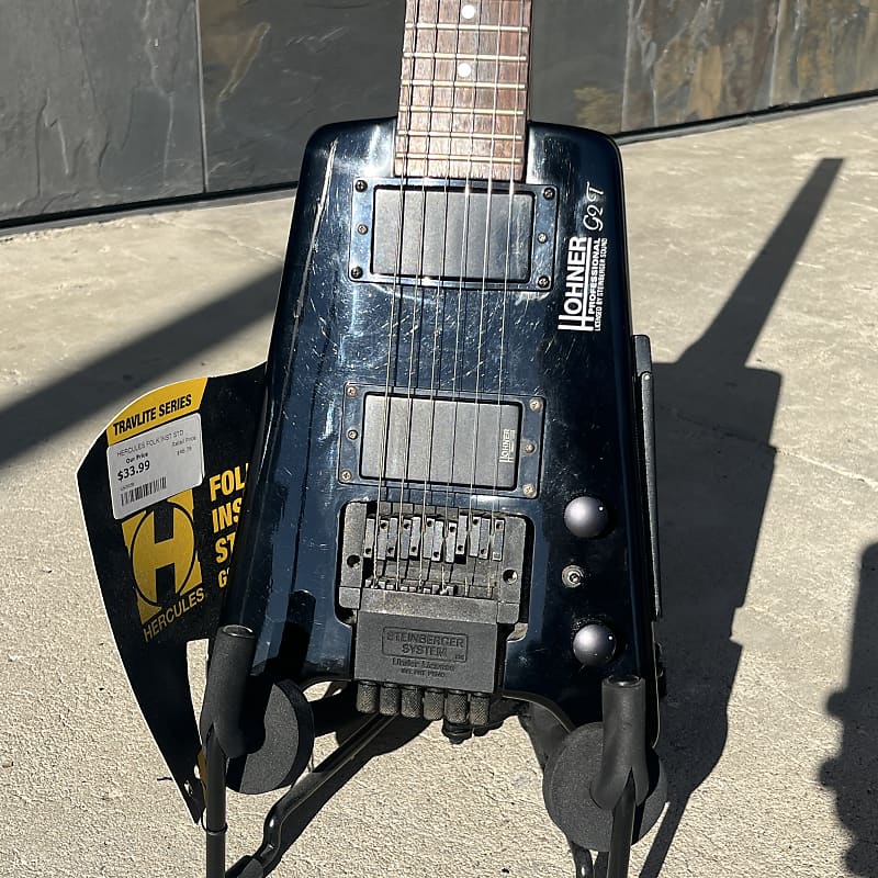 Used Hohner G2T Headless Guitar with Steinberger Licensed
