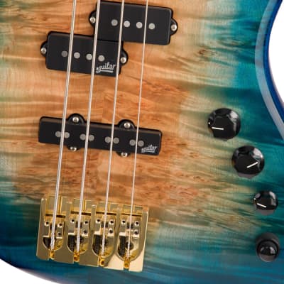 Spector USA Custom Coda4 Deluxe Bass Guitar - Desert Island Gloss - CHUCKSCLUSIVE - #154 - Display Model, Mint image 11