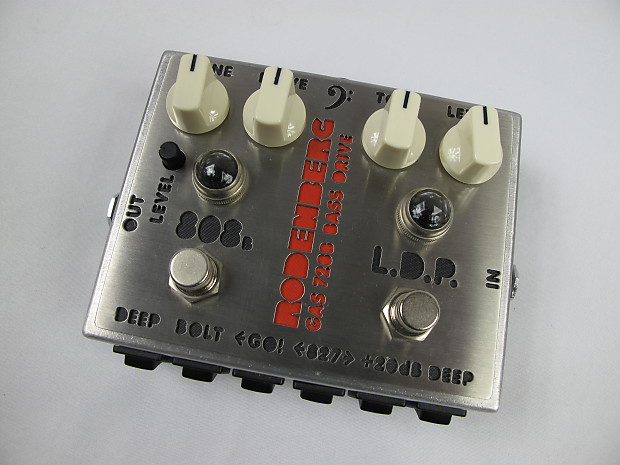 Rodenberg GAS-728B NG Clean Boost/Overdrive Bass Pedal