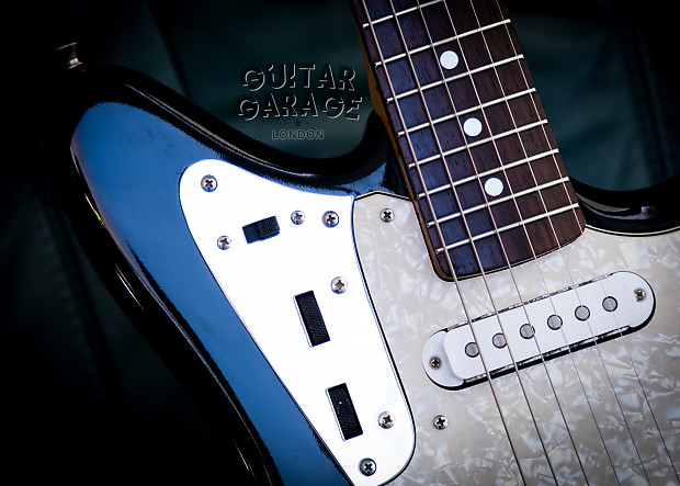 2002 Fender Japan Jaguar 62 Vintage Reissue Nitro Black | Reverb
