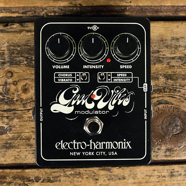 Electro-Harmonix Good Vibes Analog Modulator Pedal | Reverb