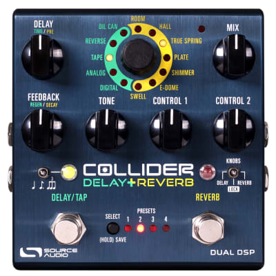 Source Audio SA263 One Series Collider Delay+Reverb Effects Pedal image 1