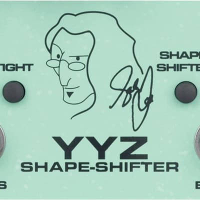 Tech 21 YYZ-SH Geddy Lee Shape-Shifter Signature SansAmp Pedal with 12dB Boost Stomp Switch, Mix Control, and 3-Band Active EQ image 4