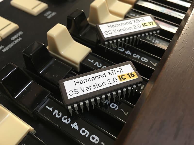 Hammond XB-2 Organ Version 2 ROM EPROM Upgrade Chips