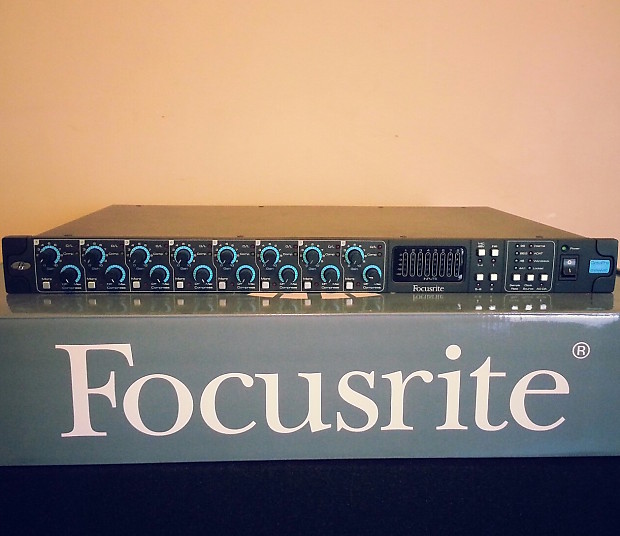 Focusrite OctoPre MkII Dynamic 8-Channel Mic Preamp with