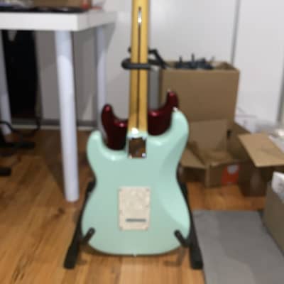 Squier Vintage Modified Surf Stratocaster 2012 - 2018 - Surf Green image 4