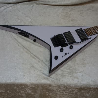 Jackson X Series Rhoads RRX24 electric guitar Battle Ship Grey w/ Black Bevels for sale