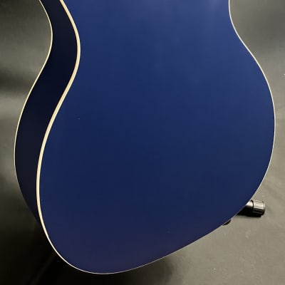 Recording King RPH-R2-MBL Dirty 30's Single 0 Round Neck Resonator Guitar Matte Blue image 10