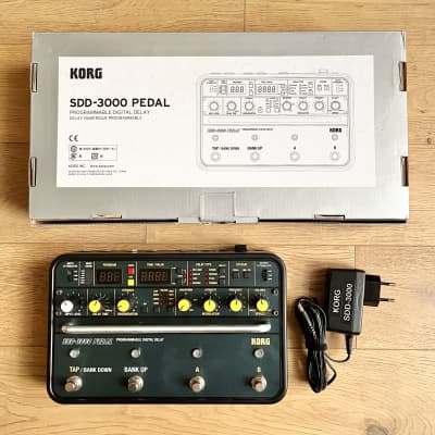Reverb.com listing, price, conditions, and images for korg-sdd-3000-pedal