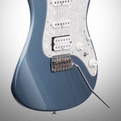 Ibanez AZ-2204F Prestige Electric Guitar (with Case), Ice Blue Metallic image 3