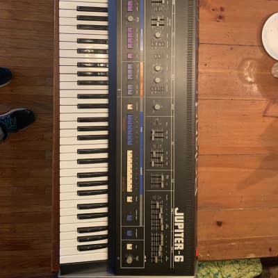 Roland Jupiter 6 61-Key Synthesizer With Flight Case