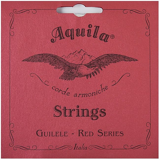 AQUILA 153C Red Guitalele / Guilele String Set E Saiten für Guitarlele image 1