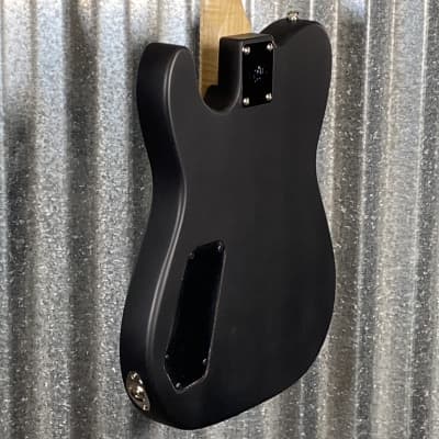 G&L USA BTO ASAT HH RMC Jet Black Frost Guitar & Bag #0078 image 8