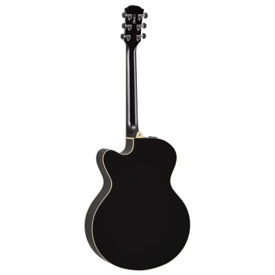 Yamaha CPX600 Acoustic-Electric Guitar (Black) image 4