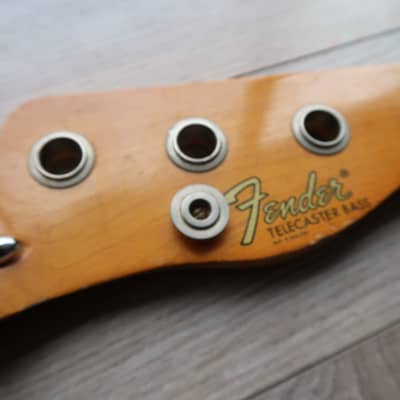 Fender Telecaster Bass Neck Maple USA Vintage '1972 3 bolt Tele image 17