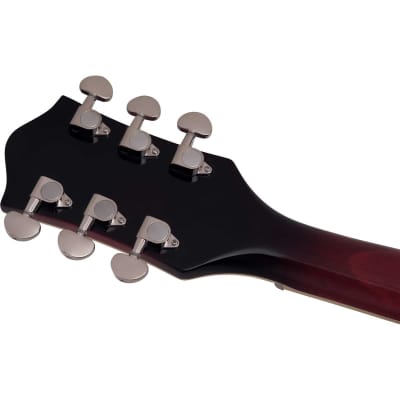Gretsch G2655-P90 Streamliner Collection Center Block Jr. Double-Cut P90 Electric Guitar with V-Stoptail, Claret Burst image 18