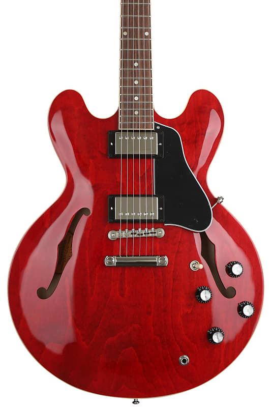 Gibson ES-335 Semi-hollowbody Electric Guitar - Sixties Cherry image 1