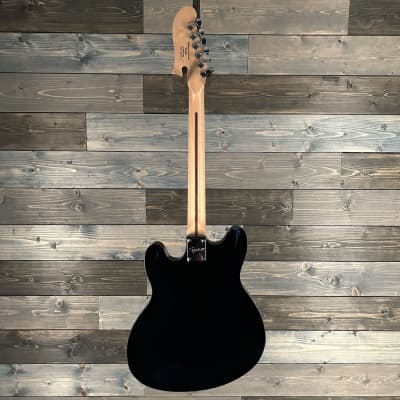Fender Squier Affinity Series Starcaster, Maple FB, Black image 3
