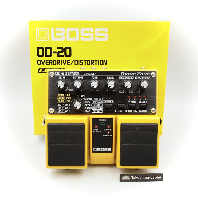 Boss OD-20 Overdrive/Distortion | Reverb Canada