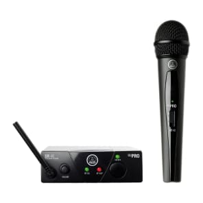 AKG WMS40 Mini Single Vocal Set Wireless Microphone System (Band-C) image 2