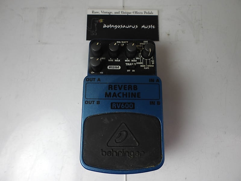 Behringer RV600 Reverb Machine Pedal | Reverb