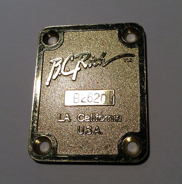 Bc rich neck hot sale plate