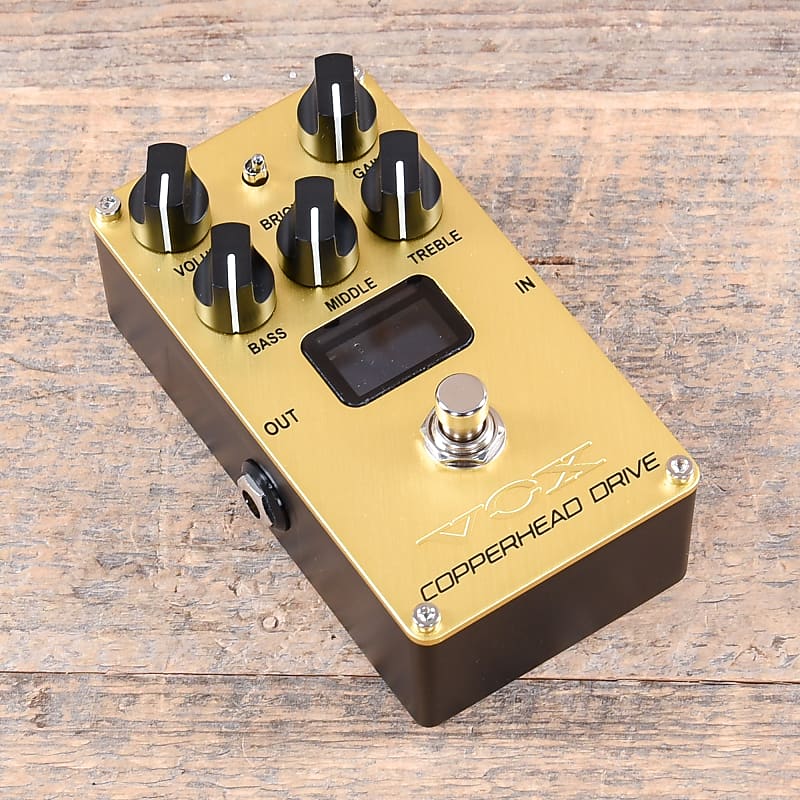 Vox Valve Energy Copperhead Drive Pedal W/NuTube