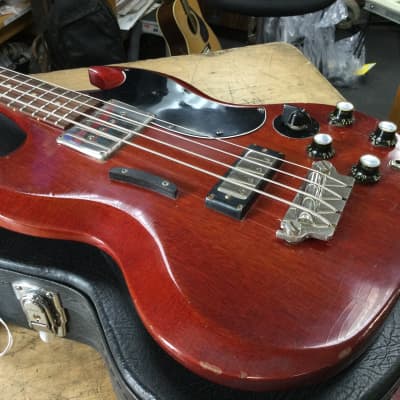 Gibson EB-3 1964 Electric Bass Guitar Cherry Red image 9