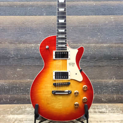 Heritage Standard H-150 Curly Maple Vintage Cherry Sunburst Electric Guitar w/Case image 2